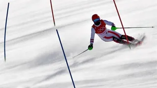 Marcel Hirscher ganó el oro en la combinada de PyeongChang 2018