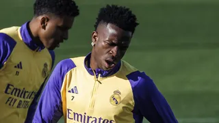 Vinicius se lesionó en el calentamiento para el partido con Atlético de Madrid