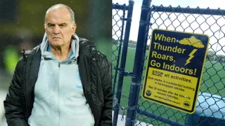 El accidentado día de entrenamiento del Uruguay de Marcelo Bielsa
