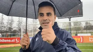 Piero Maza le dio el visto bueno a la cancha de San Bernardo para el Magallanes-O’Higgins