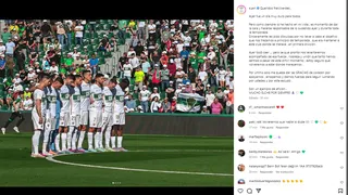 El sentido mensaje de Enzo Roco a los hinchas de Elche: Es momento de dar la cara