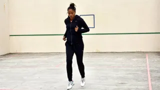 Daniela Seguel presentó su rutina de entrenamientos desde su casa