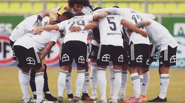 La arenga de Maximiliano Falcón a sus compañeros previo al duelo de Colo Colo ante Everton