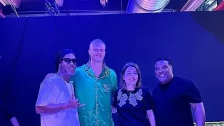 ¡Cuánta calidad! Ronaldinho se sumó al lanzamiento del FC 24