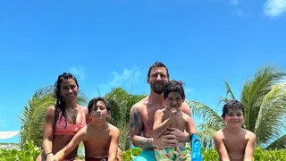 Lionel Messi sigue disfrutando junto a su familia de sus vacaciones en Bahamas