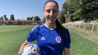 Catalina Figueroa agradeció nómina al microciclo de La Roja de cara al repechaje mundialista