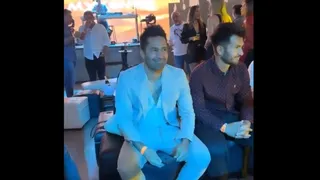 Jiménez y Villanueva fueron a exclusivo evento antes de que Magallanes se juegue el ascenso