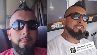 Doble de Arturo Vidal acaparó miradas en el Superclásico: Hay que dar felicidad a la gente