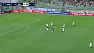 [VIDEO] América-MG aprovechó un error de Bouzat y Mastriani anotó el segundo gol a Colo Colo