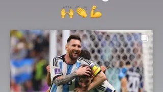 Novak Djokovic saludó a Lionel Messi por el paso a la final de Qatar 2022