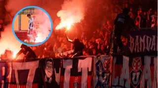 “Error de manipulación”: Barristas azules se excusan tras los incidentes en Copa Chile
