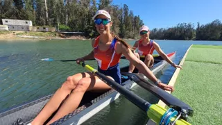 Las hermanas Abraham se colgaron el oro en el remo de los Juegos Sudamericanos