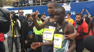 El keniata Victor Kipchirchir se quedó con el Maratón de Santiago 2016