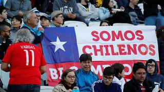 Hinchas de Chile y Argentina llenaron con sus colores las gradas del Arena Corinthians