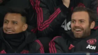 Hinchas de Manchester United explotaron por risas de Alexis y Juan Mata en derrota contra el City