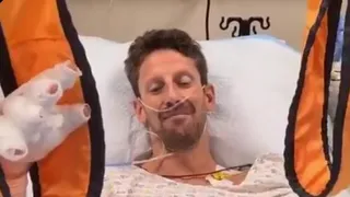 El mensaje de agradecimiento de Romain Grosjean tras su dramático accidente en la Fórmula 1
