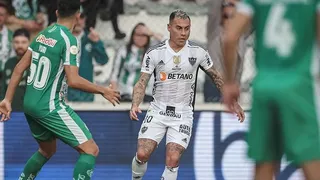 Eduardo Vargas fue titular y aportó con una asistencia en la victoria de Atlético Mineiro sobre Juventude