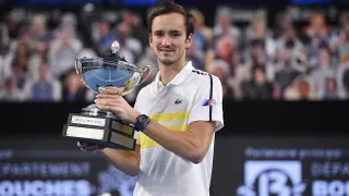 Daniil Medvédev logró el título en Marsella y será dos del mundo en el ranking ATP