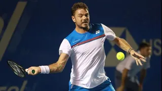 Wawrinka intimidó con su servicio y venció a Tiafoe en Acapulco