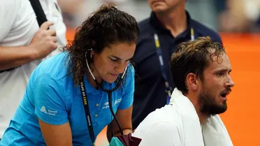 Medvedev se quejó del duro calor en el US Open: “Un jugador va a morir y lo verán”