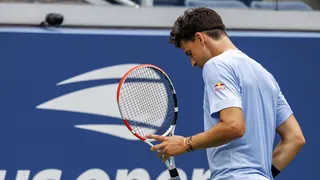 Dominic Thiem se retiró en segunda ronda del US Open por problema estomacal