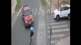 Seleccionado chileno de ciclismo Felipe Pizarro sufrió atropello en Curicó