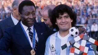 “Siempre te aplaudiré”, le dijo Pelé en su mensaje de felicitación a Maradona