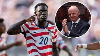 Infantino responde por el polémico caso Balogun y confirma una llamada de Trump