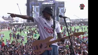 Bajista de Turnstile sorprendió vistiendo camiseta de Colo Colo en Lollapalooza
