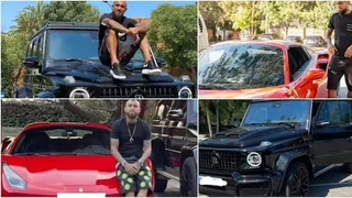 Prensa italiana destacó el fanatismo de Arturo Vidal por los autos y su lujosa colección