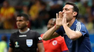 La queja de Scaloni tras perder ante Colombia: El estado de la cancha fue lamentable