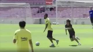 Arturo Vidal se burló de una de las joyas de Barcelona: “Dónde vas, mi niño”