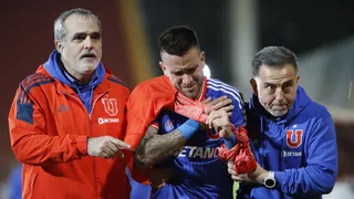 La dura lesión en el hombro que sufrió Matías Zaldivia ante Curicó Unido