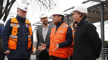 Santiago 2023: Ministro Pizarro recorrió el Parque Estadio Nacional junto a parlamentarios