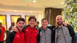 ¡Leyendas! Marcelo Salas compartió postales tras reencuentro con históricos exfutbolistas en Miami