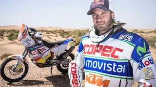 Francisco ‘Chaleco’ López correrá en moto en el Desafío del Desierto
