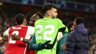 David Raya fue héroe de Arsenal al atajar dos penales ante Porto en la Champions