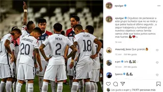 Jugadores de la Roja ocuparon las redes para destacar experiencia aprendida en Copa América