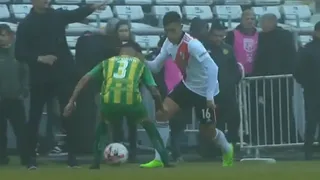 El espectacular túnel de Pablo Solari en la amplia victoria de River Plate por la liga argentina