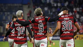 Gabigol repitió para devolverle la ventaja a Flamengo ante la UC por Copa Libertadores
