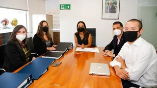 Cecilia Pérez y Alexandra Benado sostuvieron bilateral con Santiago 2023 como tema central