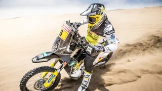 Pablo Quintanilla fue segundo en la primera etapa del Rally Dakar 2019