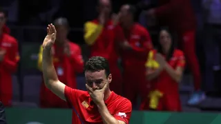 En honor a su fallecido padre: El emocionante festejo de Bautista tras victoria en la Copa Davis