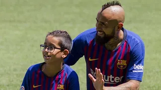 Arturo Vidal y su hijo Alonso eligieron a los cuatro mejores jugadores de la historia
