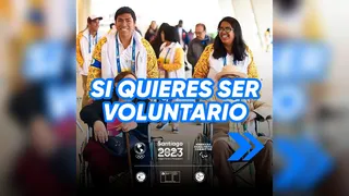Santiago 2023 lanzará este sábado el programa para reclutar voluntarios para los Juegos