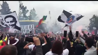 La multitudinaria despedida a Colo Colo en el Estadio Monumental