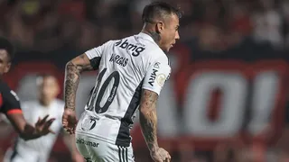 Atlético Mineiro contó con Eduardo Vargas en empate ante Bragantino