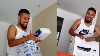 ¡La PS5! La felicidad de Paulo Díaz al recibir anticipadamente su regalo de Navidad
