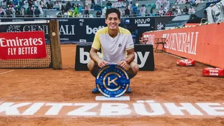 Sebastián Báez conquistó su tercer título ATP tras vencer a domicilio a Thiem en Kitzbühel