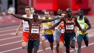 Emmanuel Korir y Ferguson Rotich dieron doblete de oro y plata a Kenia en los 800 metros planos